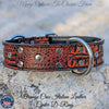 V12 - 1 1/2" Riveted Leather Dog Collar