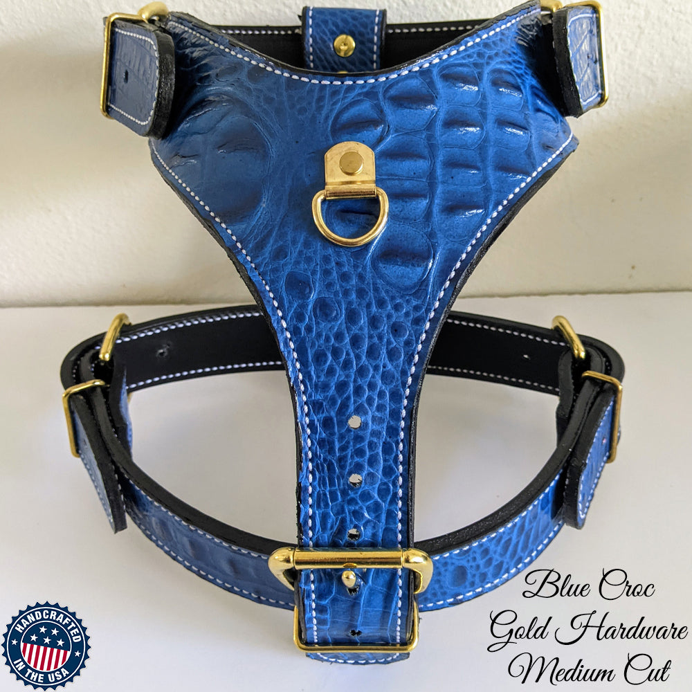 H1 - Custom Made Leather Dog Harness