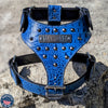NH10 - Name Plate Cone Studded Leather Harness