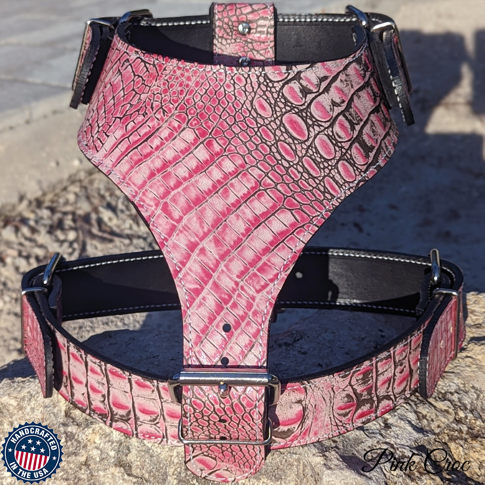 H1 - Custom Made Leather Dog Harness