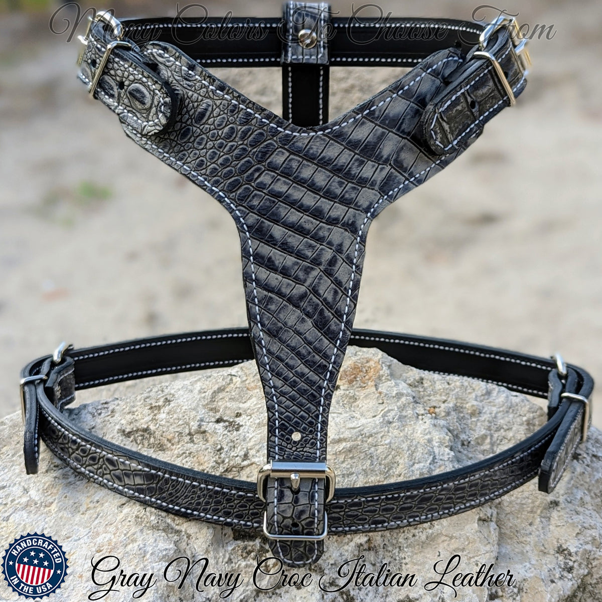 SCH - Sport Cut Leather Dog Harness