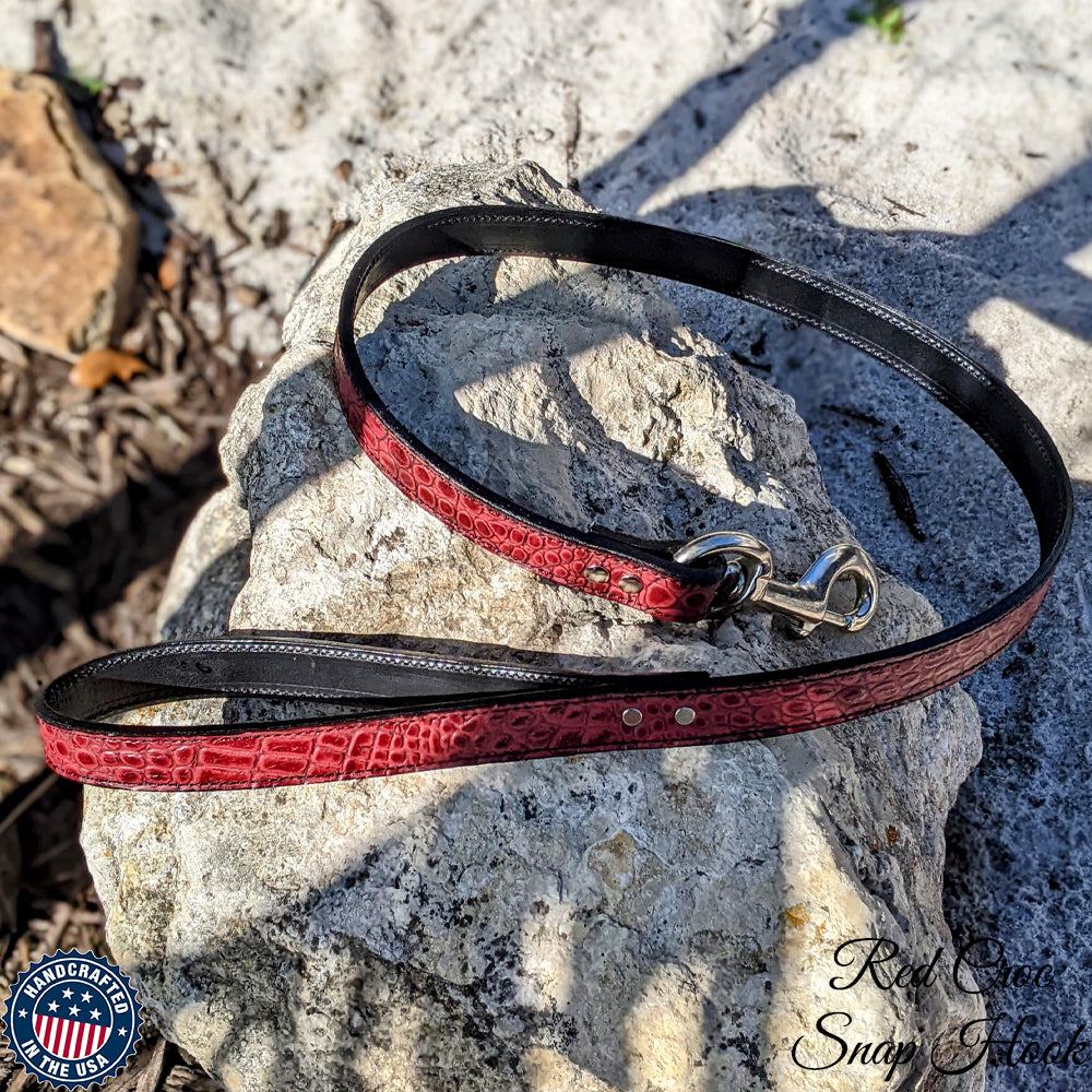 Leather Leash w/ Loop Handle | PIT BULL GEAR