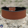 J25 - 2.5" Wide Leather Dog Collar