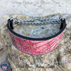 LM7 - Leather Martingale Collar 2" Tapered